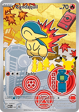 Cyndaquil - MEP Black Star Promos (Promo) [MEP-047]