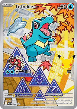Totodile - MEP Black Star Promos (Promo) [MEP-048]