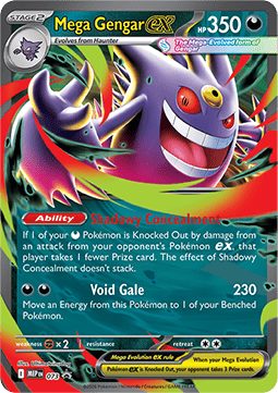Mega Gengar ex - MEP Black Star Promos (Promo) [MEP-073]