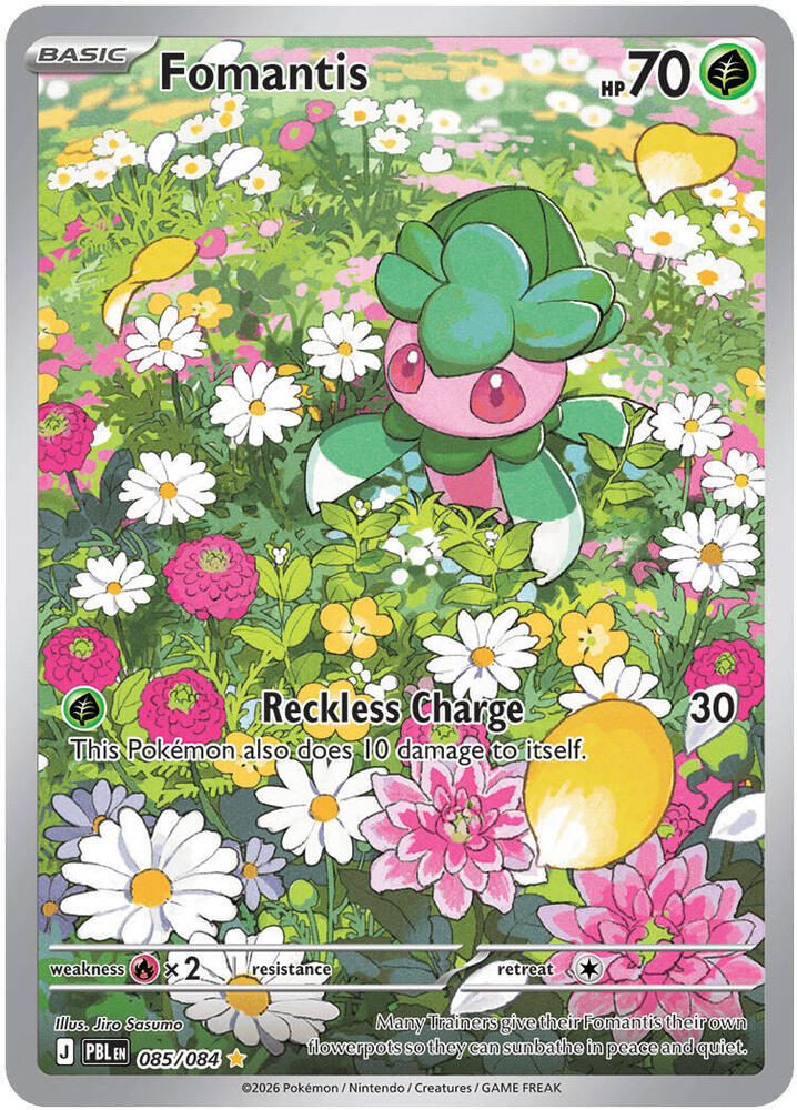 Fomantis - Pitch Black (Illustration Rare) [PBL-085]