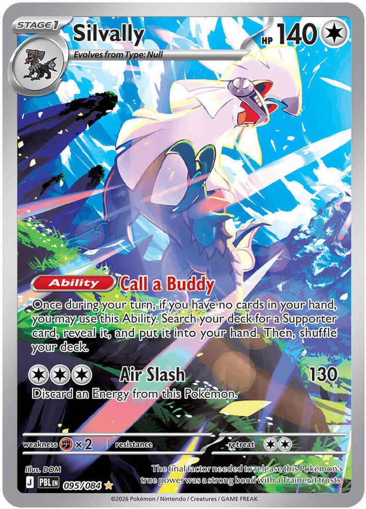 Silvally - Pitch Black (Illustration Rare) [PBL-095]