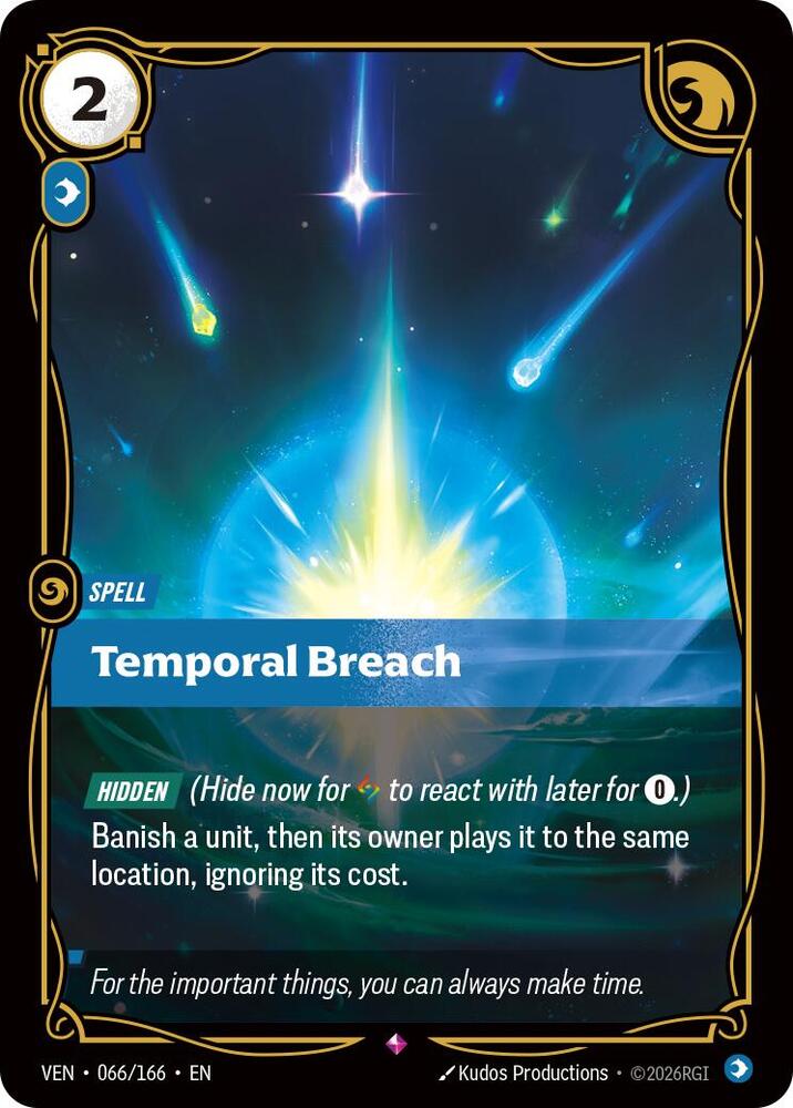 Temporal Breach - Vendetta (Rare) [VEN-066]