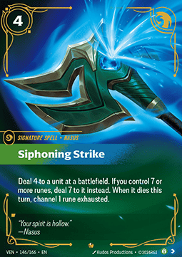 Siphoning Strike - Vendetta (Epic) [VEN-146]