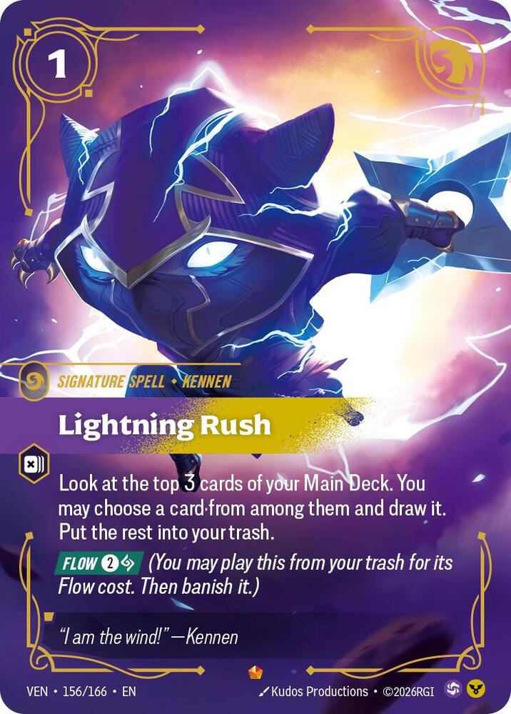 Lightning Rush - Vendetta (Epic) [VEN-156]