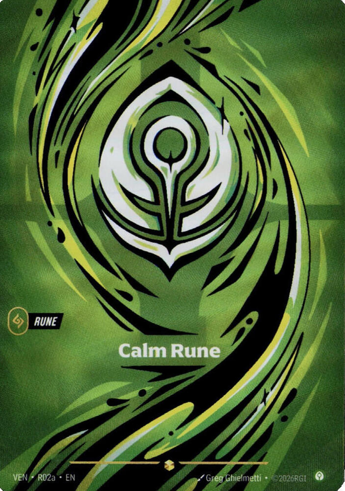 Calm Rune (V.2 - Showcase) - Vendetta (Showcase) [VEN-R02a]