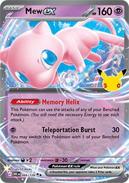 Mew ex - 30th Celebration (Double Rare) [30C-066]