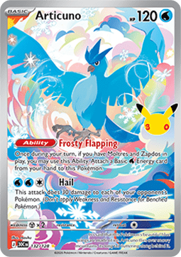 Articuno - 30th Celebration (Illustration Rare) [30C-132]