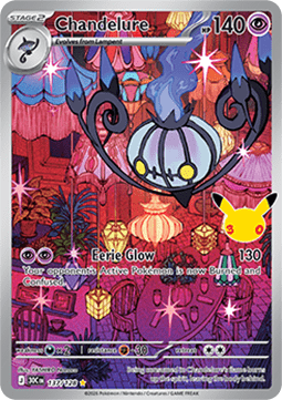 Chandelure - 30th Celebration (Illustration Rare) [30C-137]