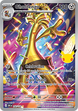 Gholdengo - 30th Celebration (Illustration Rare) [30C-142]