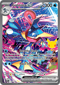 Greninja ex - 30th Celebration (Special Illustration Rare) [30C-148]