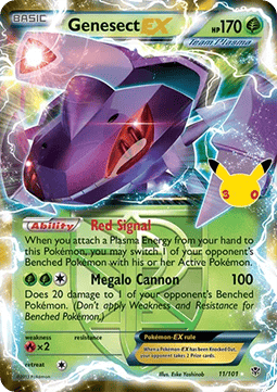Genesect EX - 30th Celebration (Ultra Rare) [30C-PLB 97]
