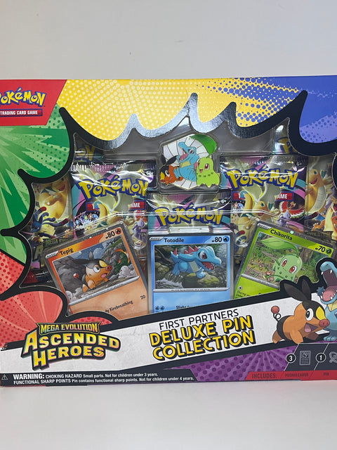 Ascended Heroes: First Partners Deluxe Pin Collection