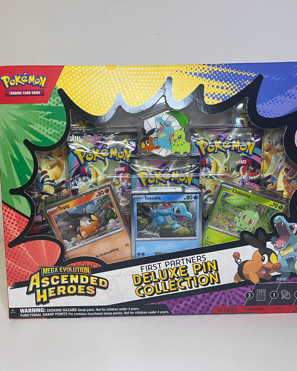 Ascended Heroes: First Partners Deluxe Pin Collection