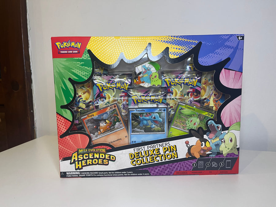 Ascended Heroes: First Partners Deluxe Pin Collection