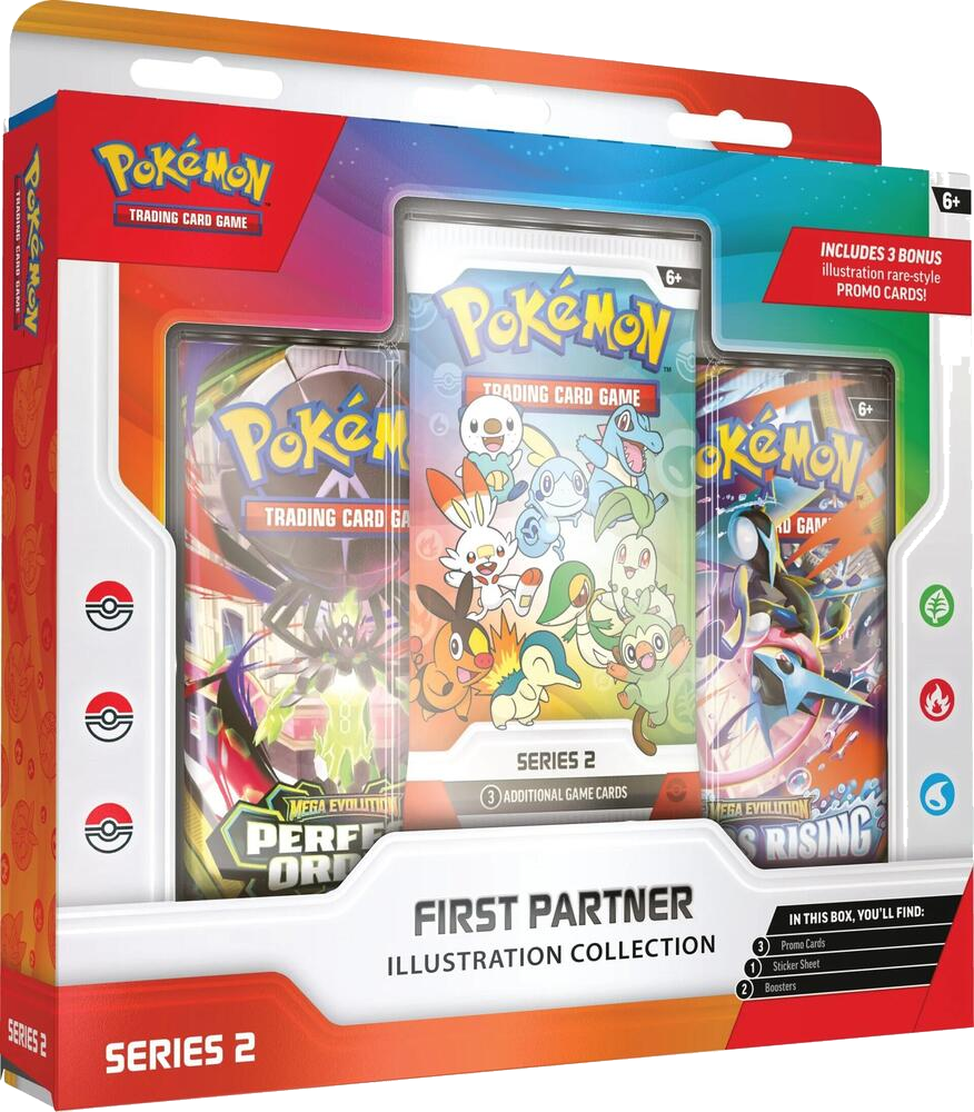 First Partner Illustration Collection Series 2 - Mega Evolution Products