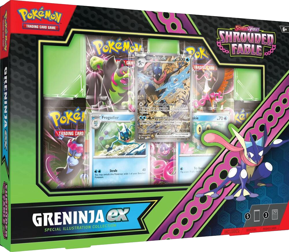 Shrouded Fable: Greninja ex Special Illustration Collection - Shrouded Fable