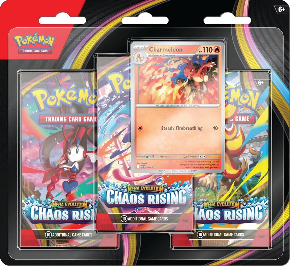 Chaos Rising: Charmeleon 3-Pack Blister - Chaos Rising
